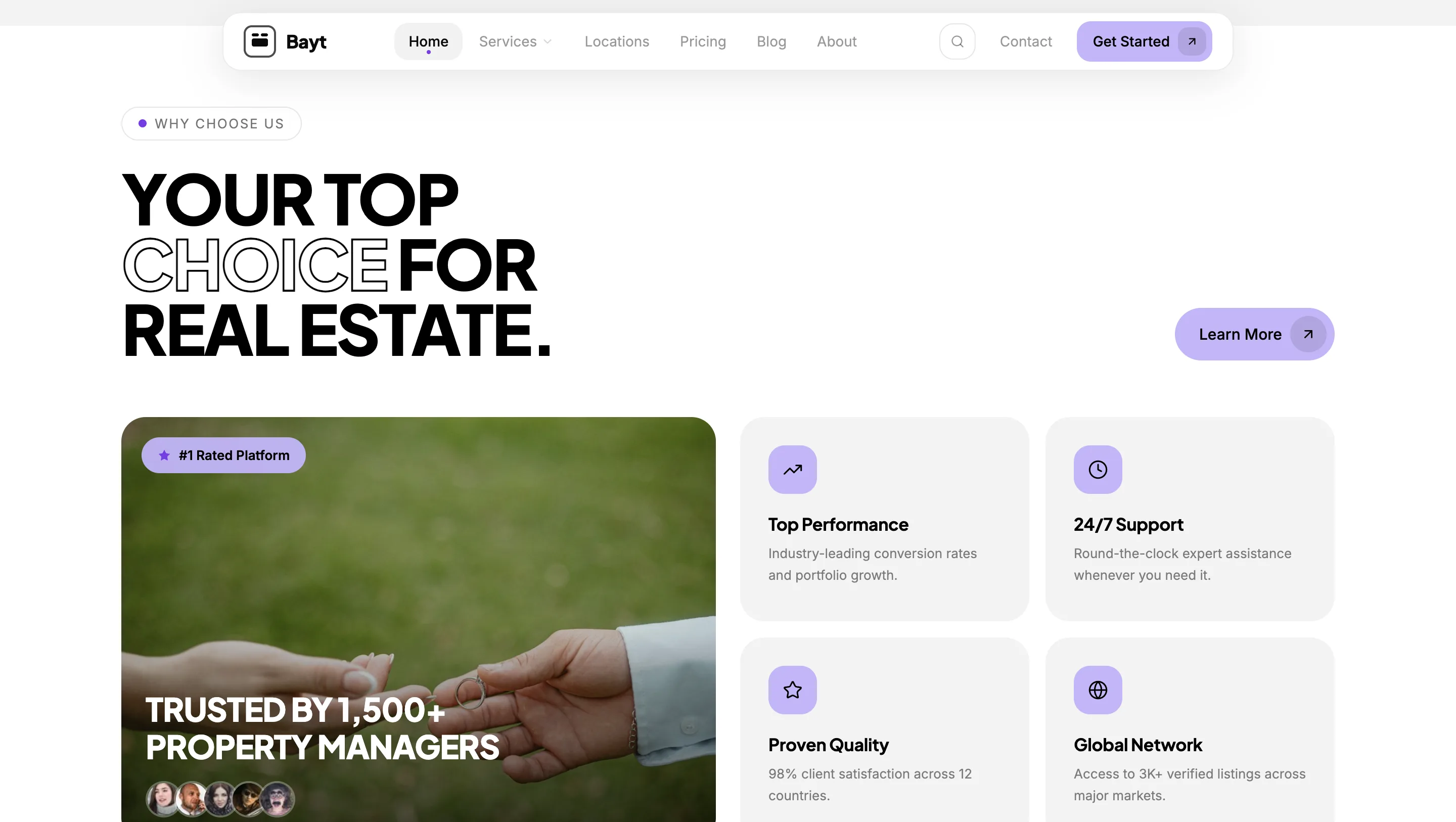 Luxury Real Estate Platform fuer UAE Property Investors gallery 1