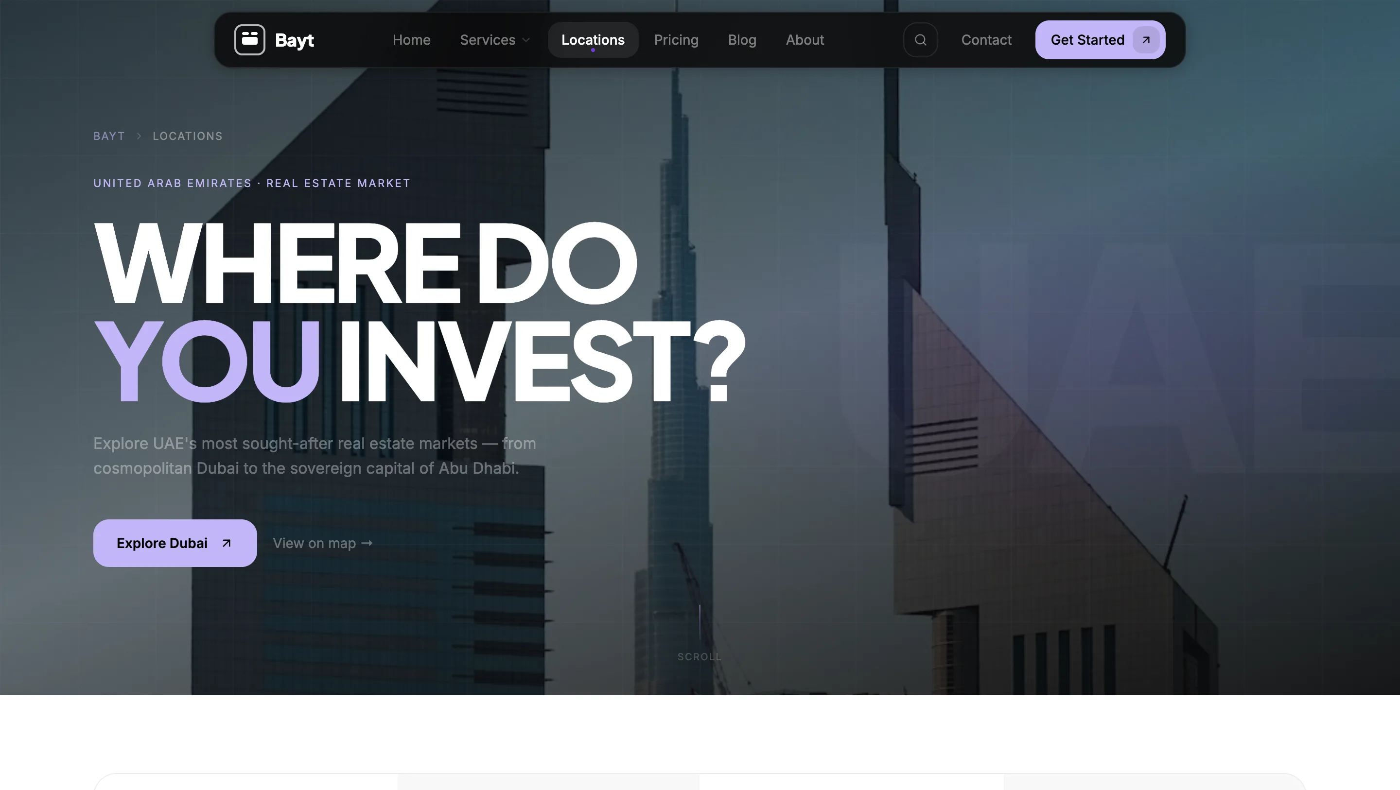 Luxury Real Estate Platform fuer UAE Property Investors visual 8