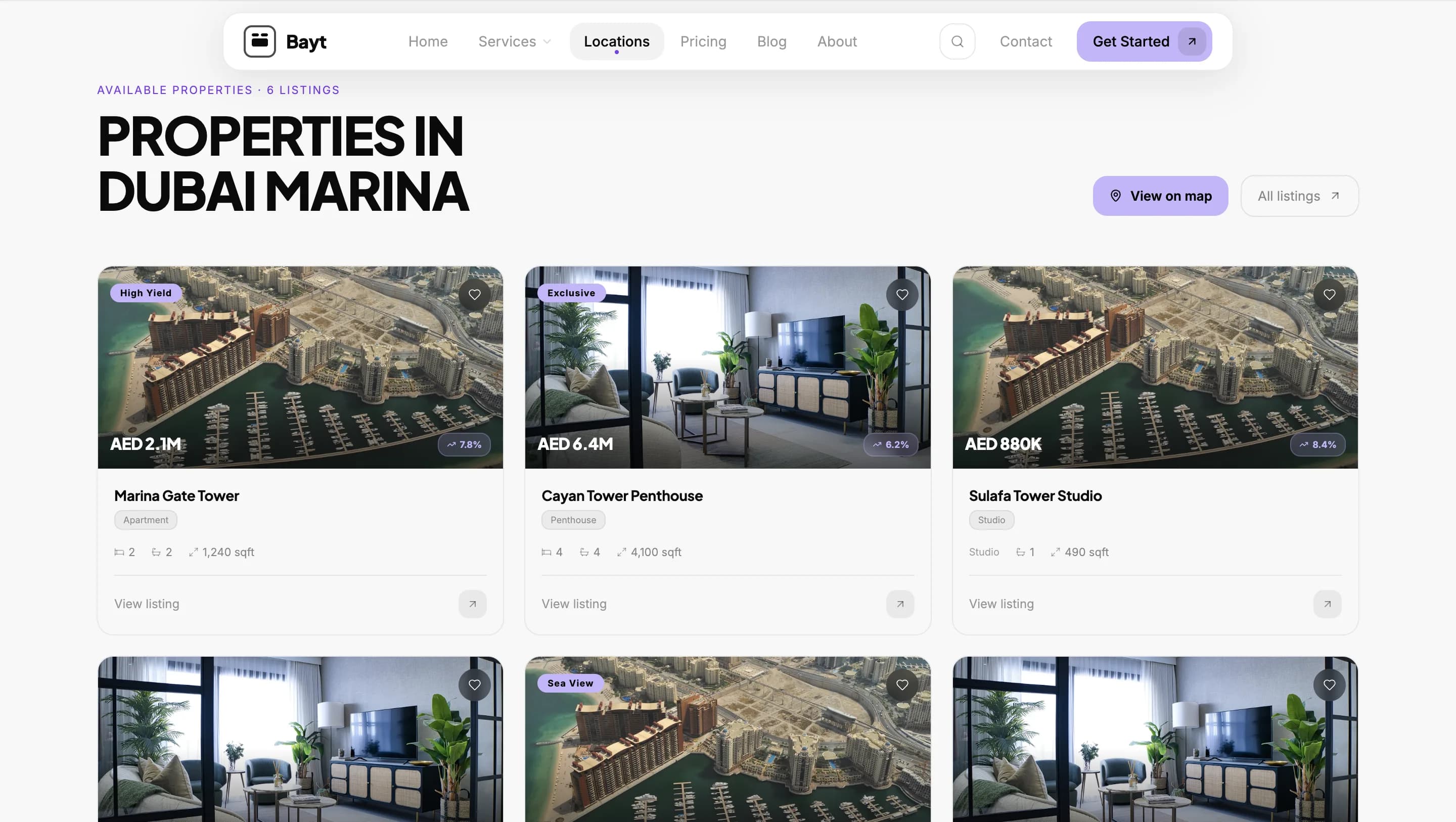 Luxury Real Estate Platform fuer UAE Property Investors visual 9