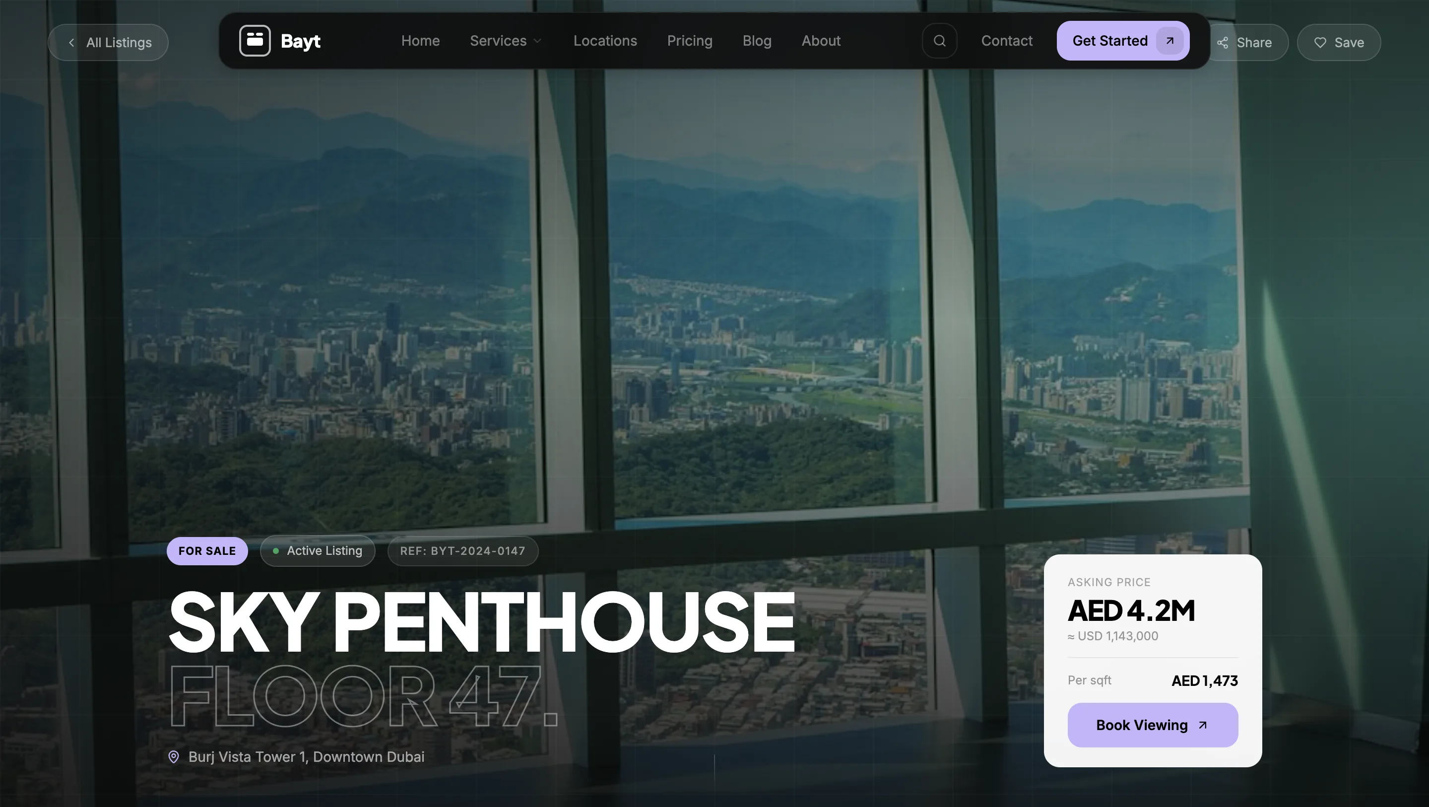 Luxury Real Estate Platform fuer UAE Property Investors gallery 17