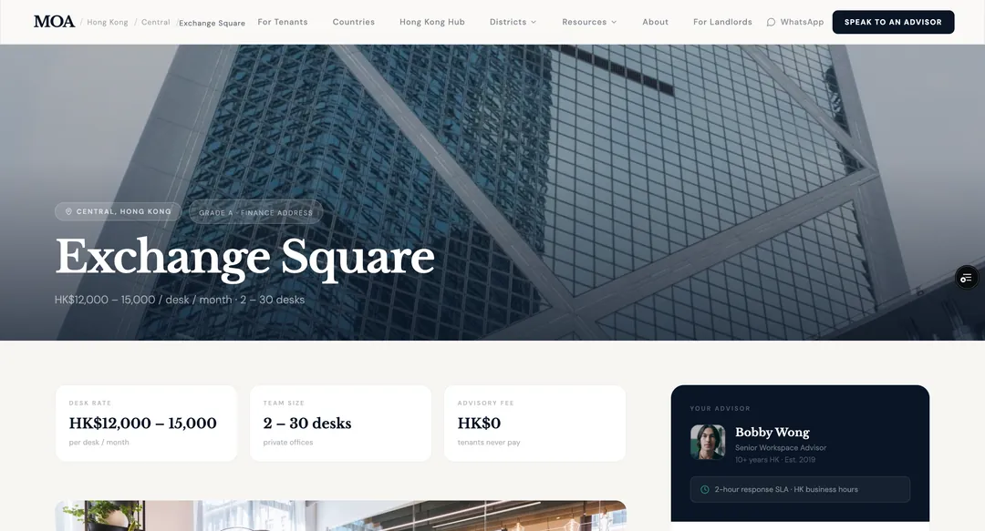 HK Flex Workspace SEO-Systemarchitektur