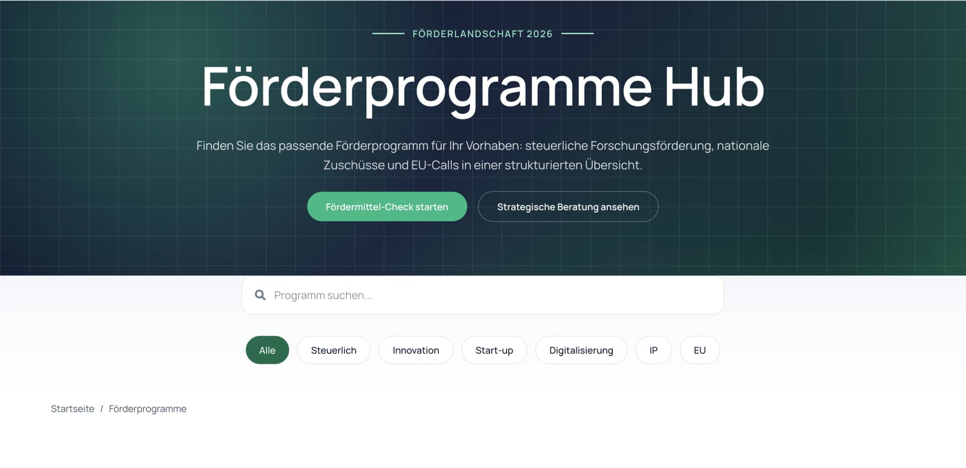 Forschungsmittel Design System