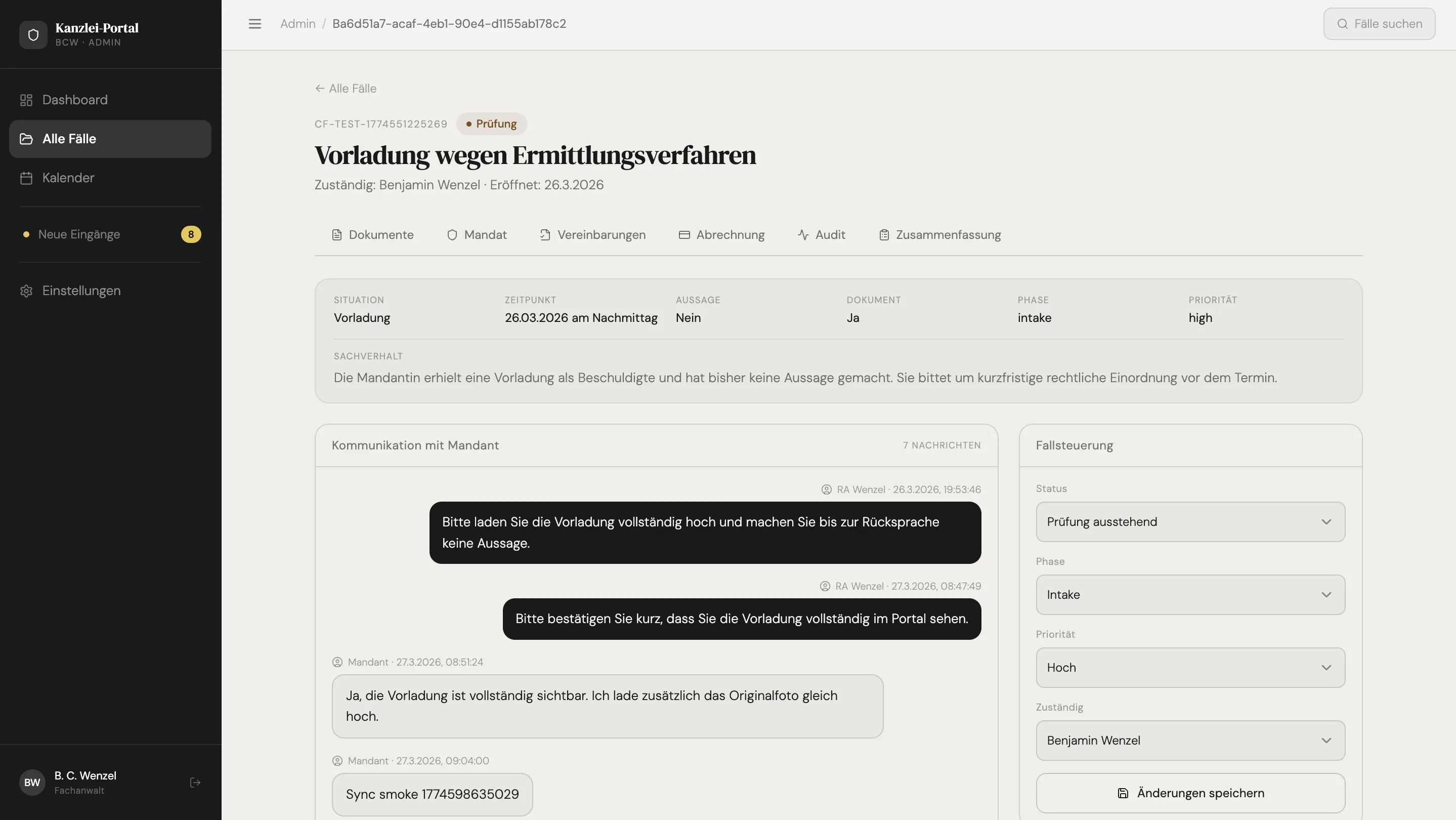 Wenzel product layer screen 09
