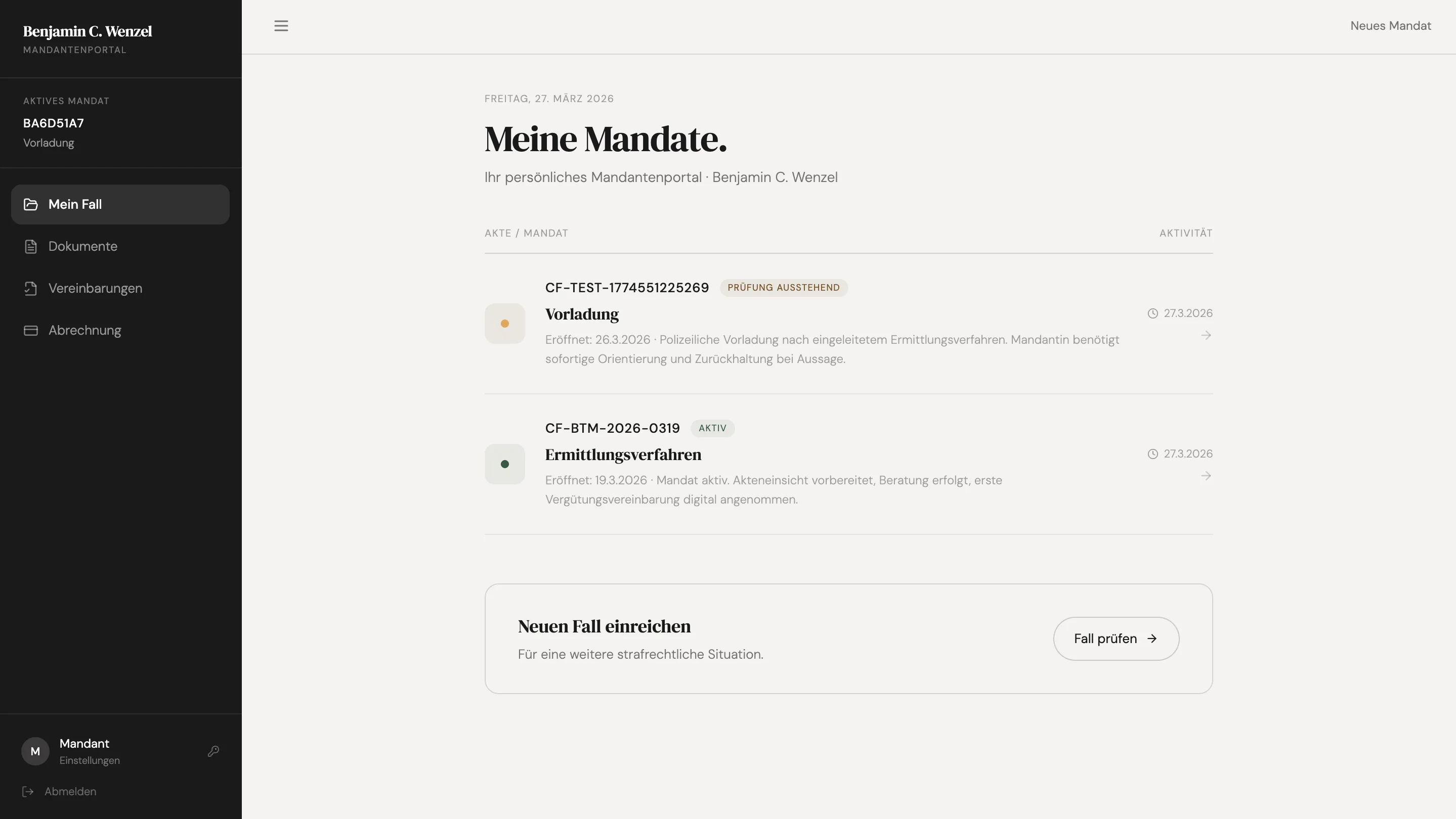 Wenzel product layer screen 11