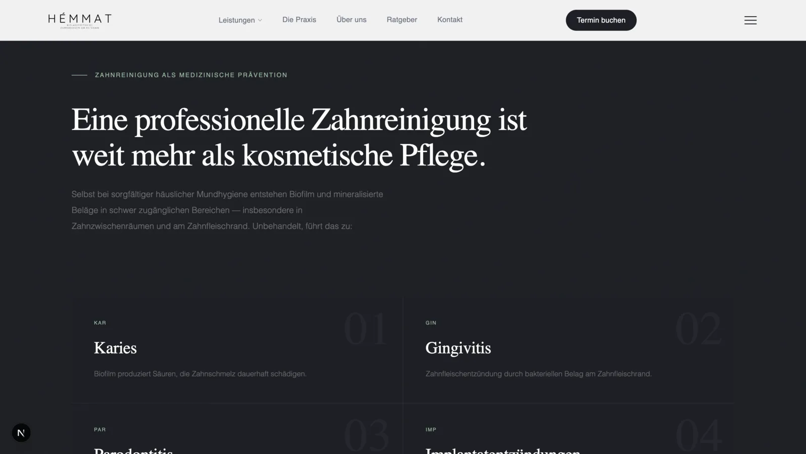 Medical treatment section with supporting imagery and proof