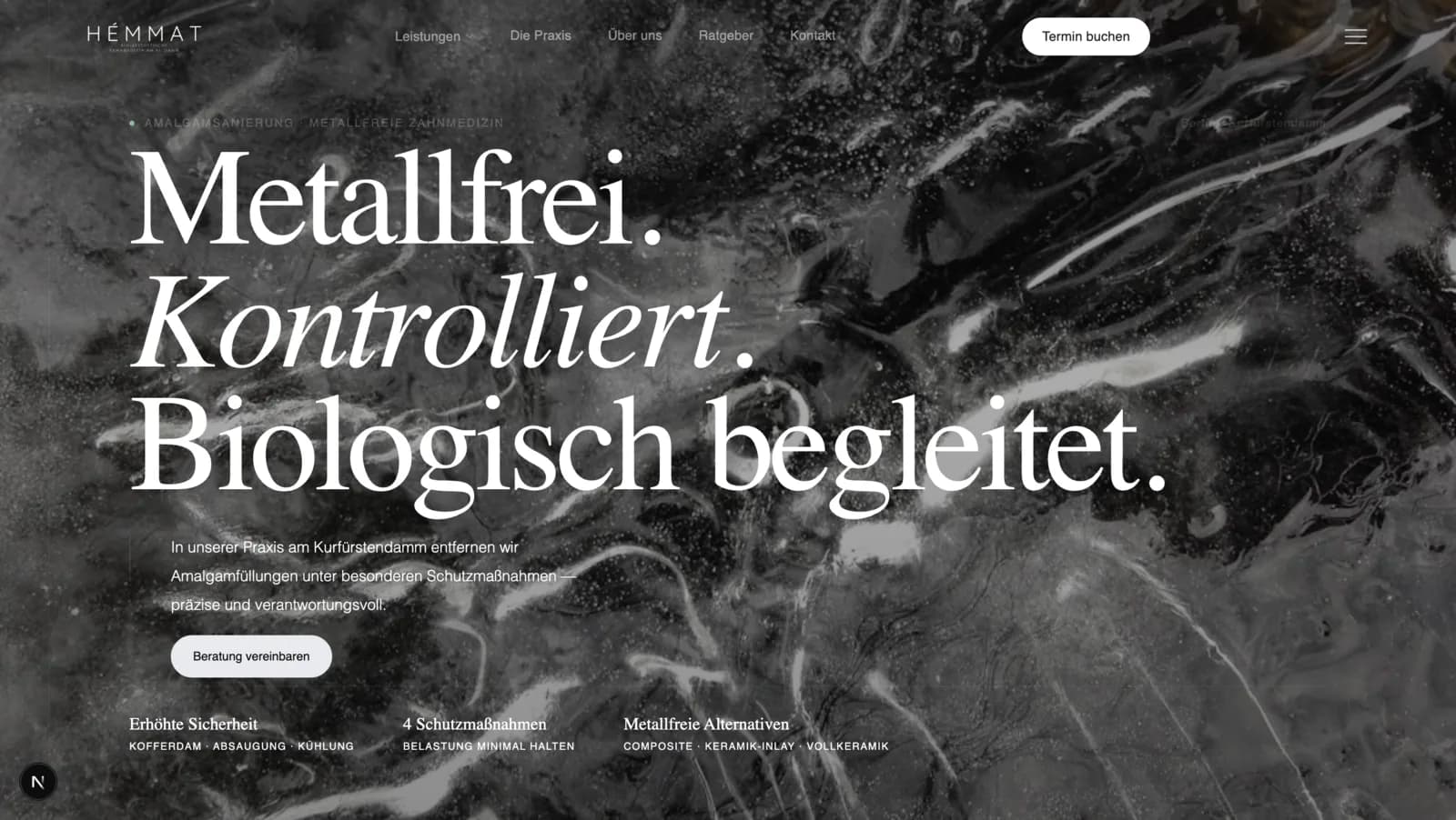 Dental platform section for local Berlin search visibility