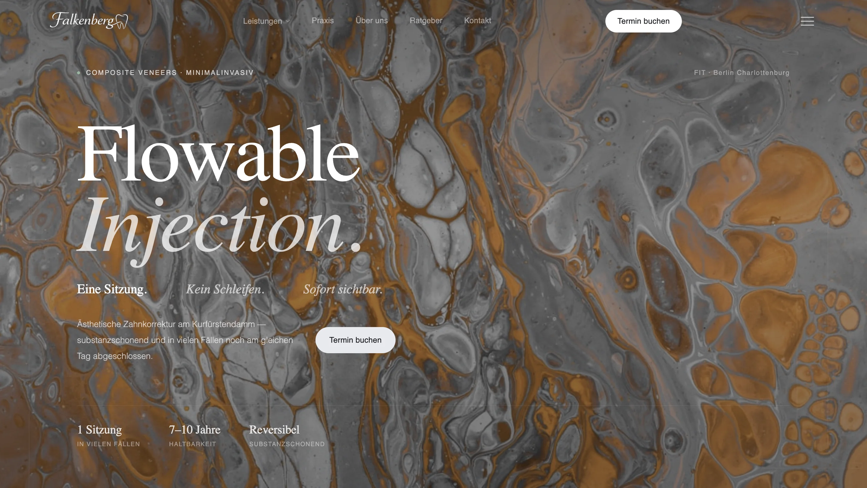 Conversion-Touchpoint fuer Patienten mit kontaktorientiertem Layout