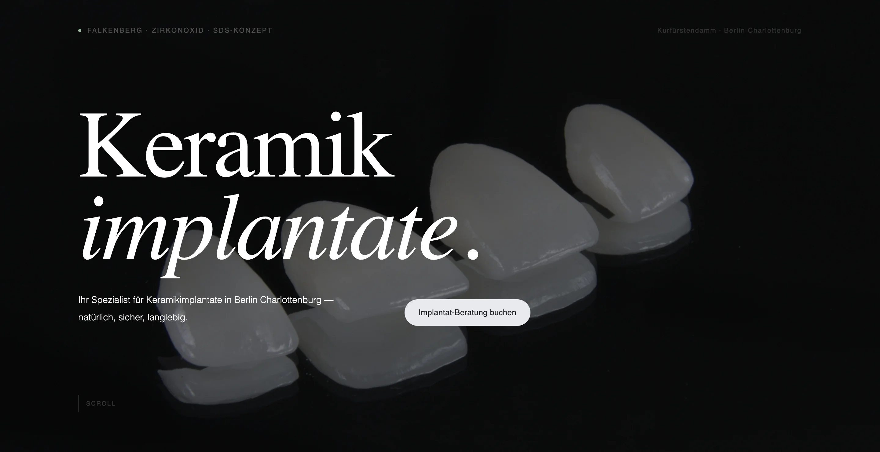 Website-Komponente zur Gegenueberstellung von Behandlungen