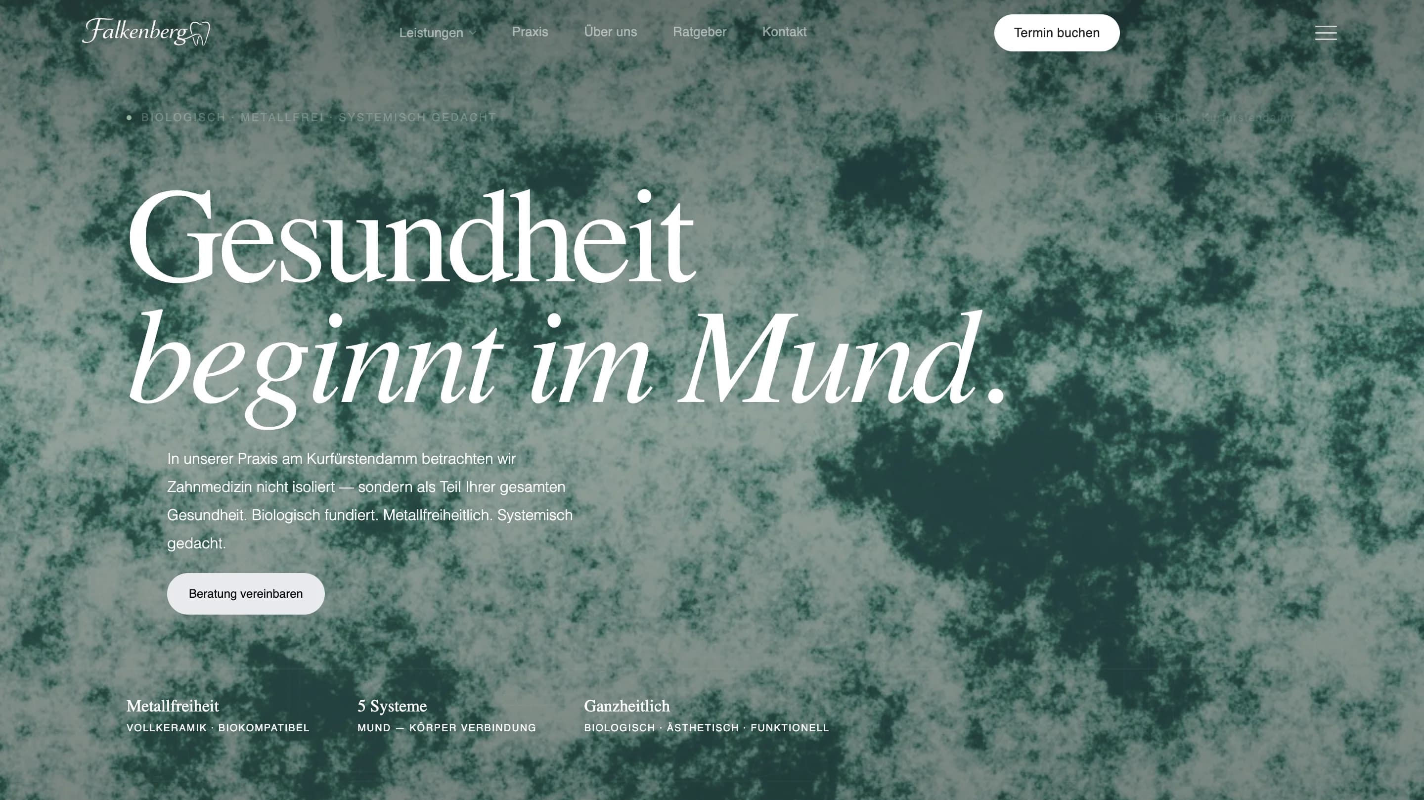 Zahnmedizin-Plattform Interface 59