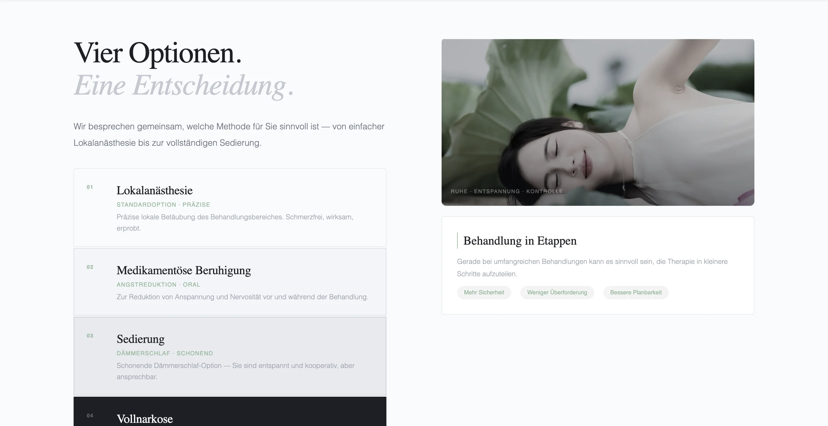 Zahnmedizin-Plattform Interface 67