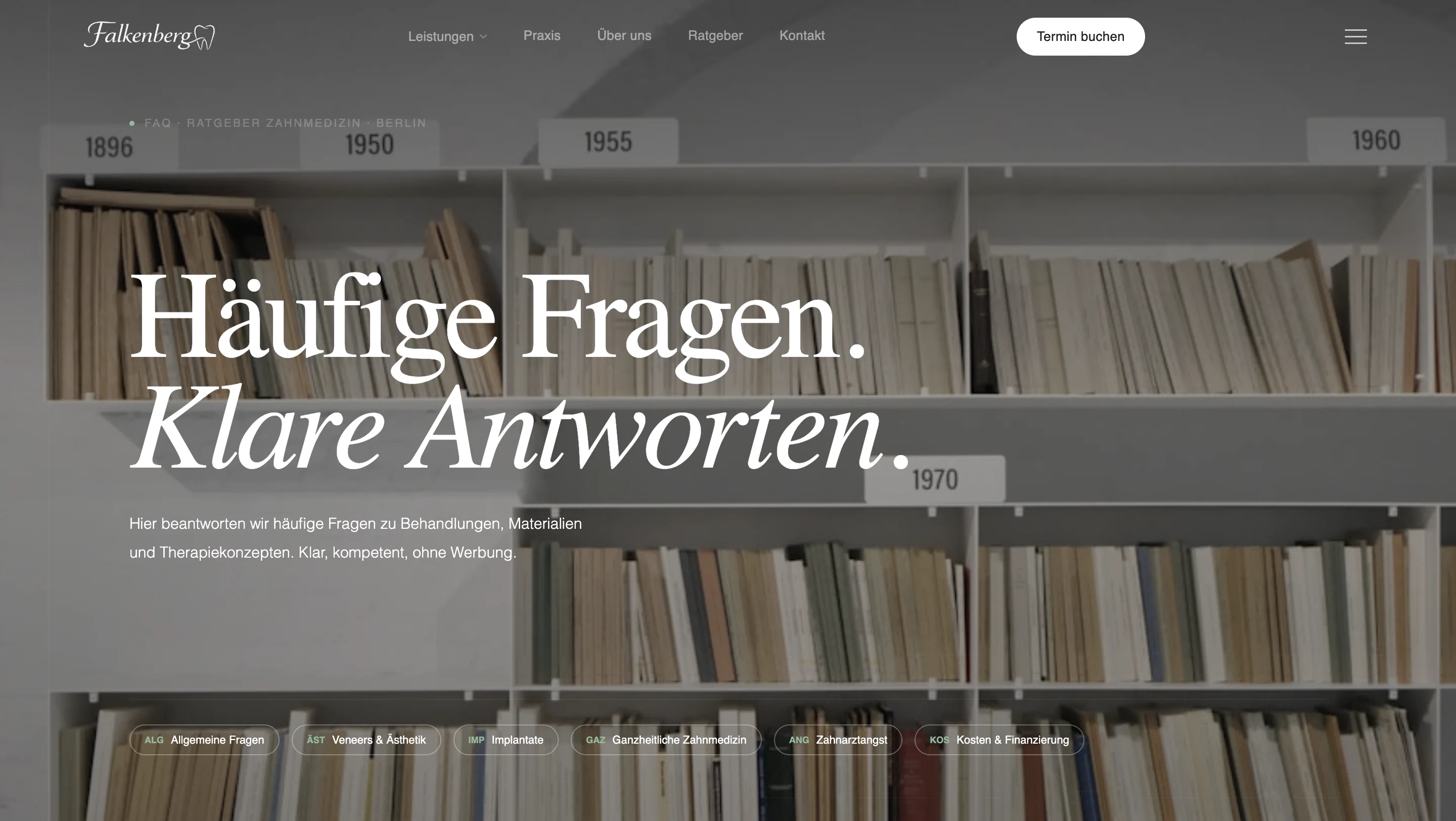 Zahnmedizin-Plattform Interface 69