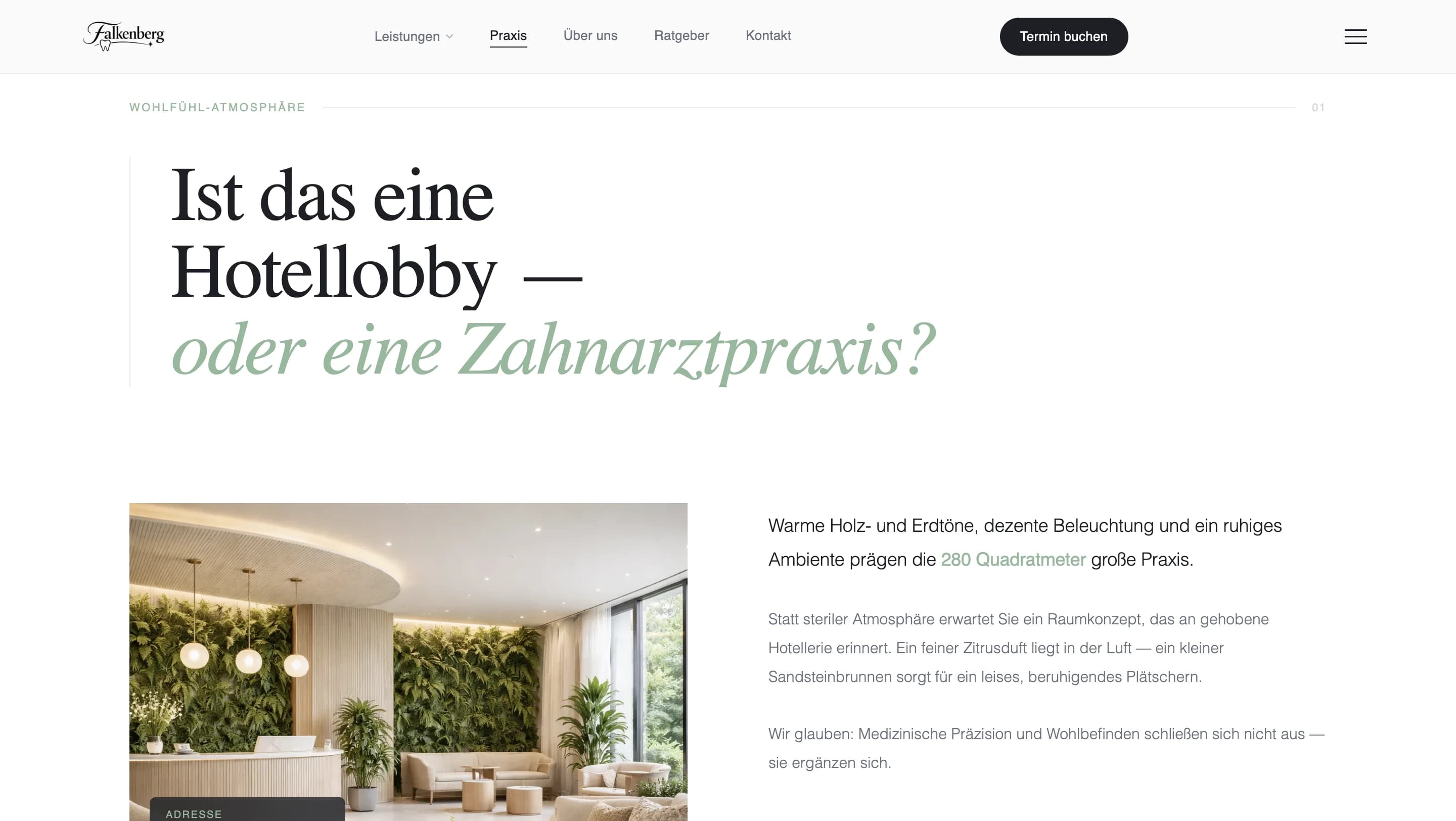 Zahnmedizin-Plattform Interface 72