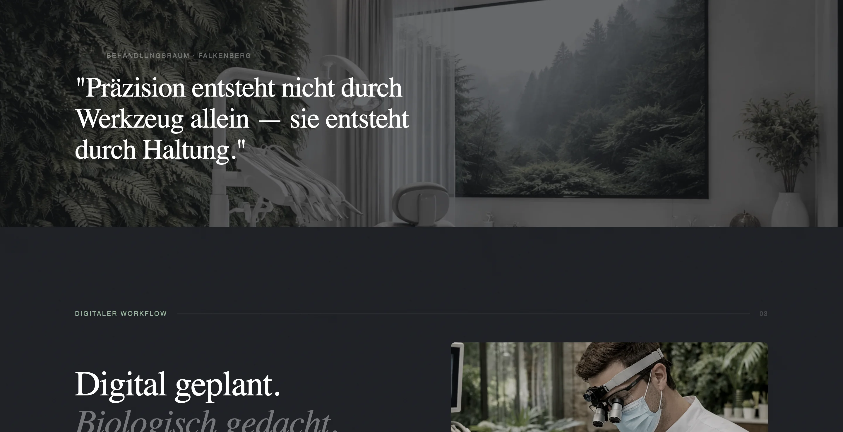 Zahnmedizin-Plattform Interface 74