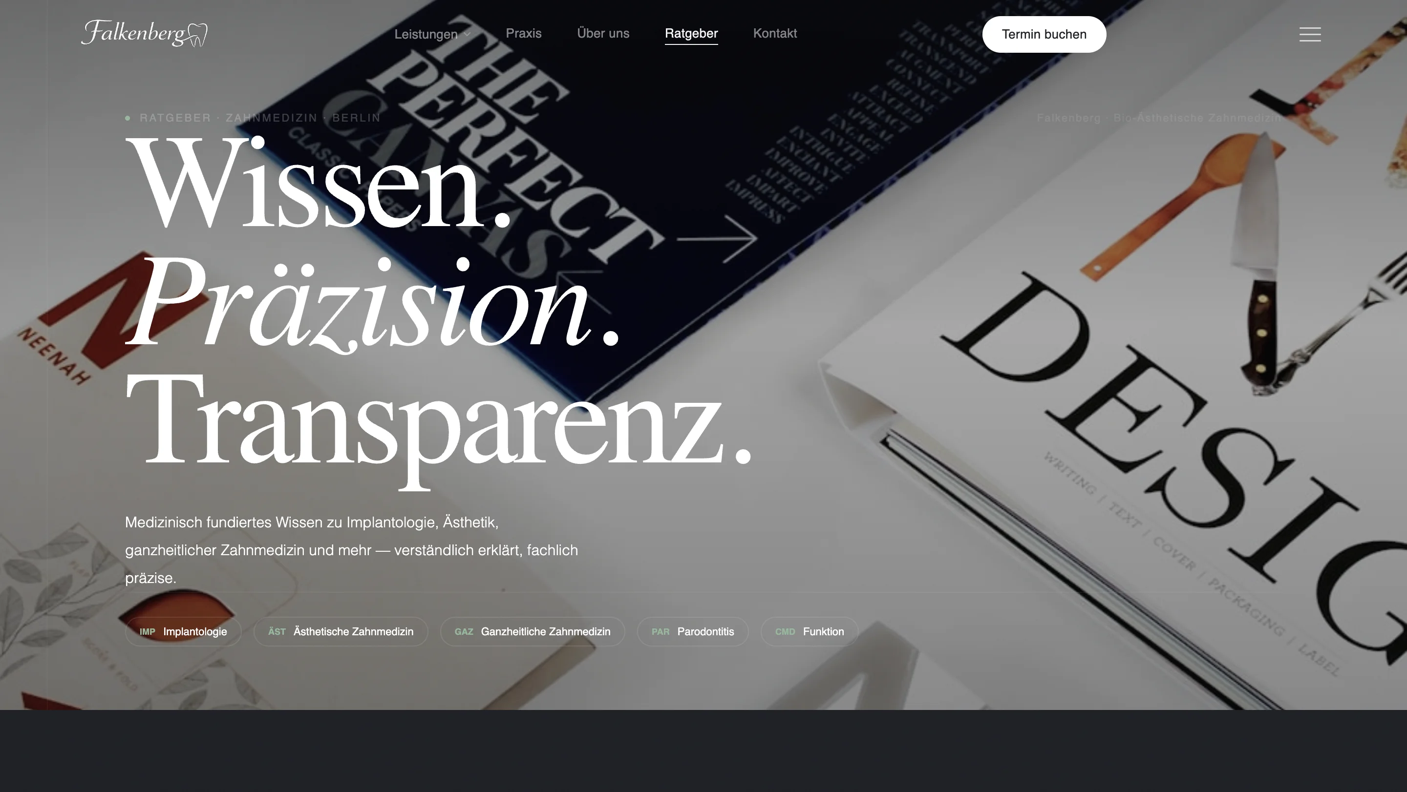 Zahnmedizin-Plattform Interface 83