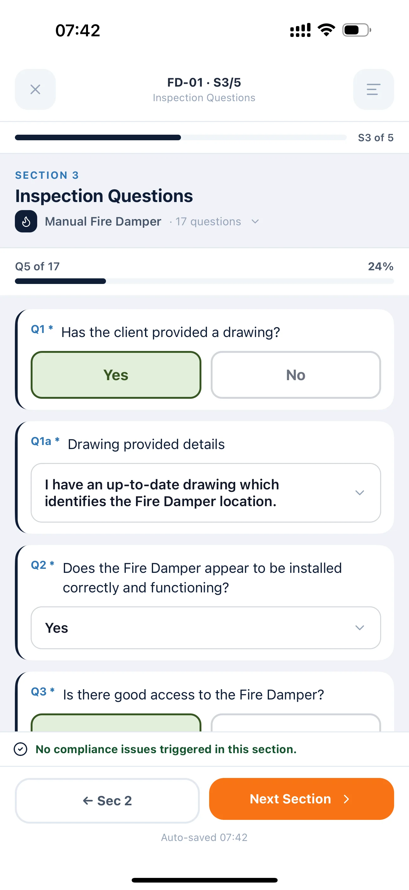 Fotoerfassung im Prüfworkflow