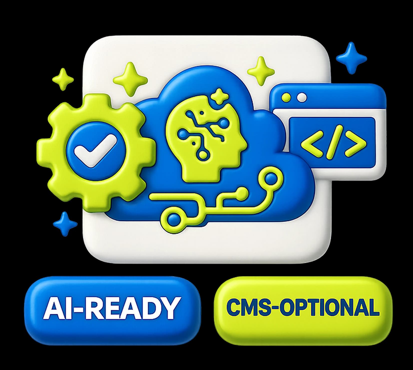 KI-fähige, CMS-optionale Architektur