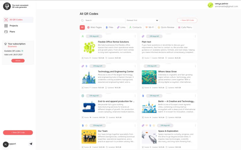 Web Page Generator Dashboard