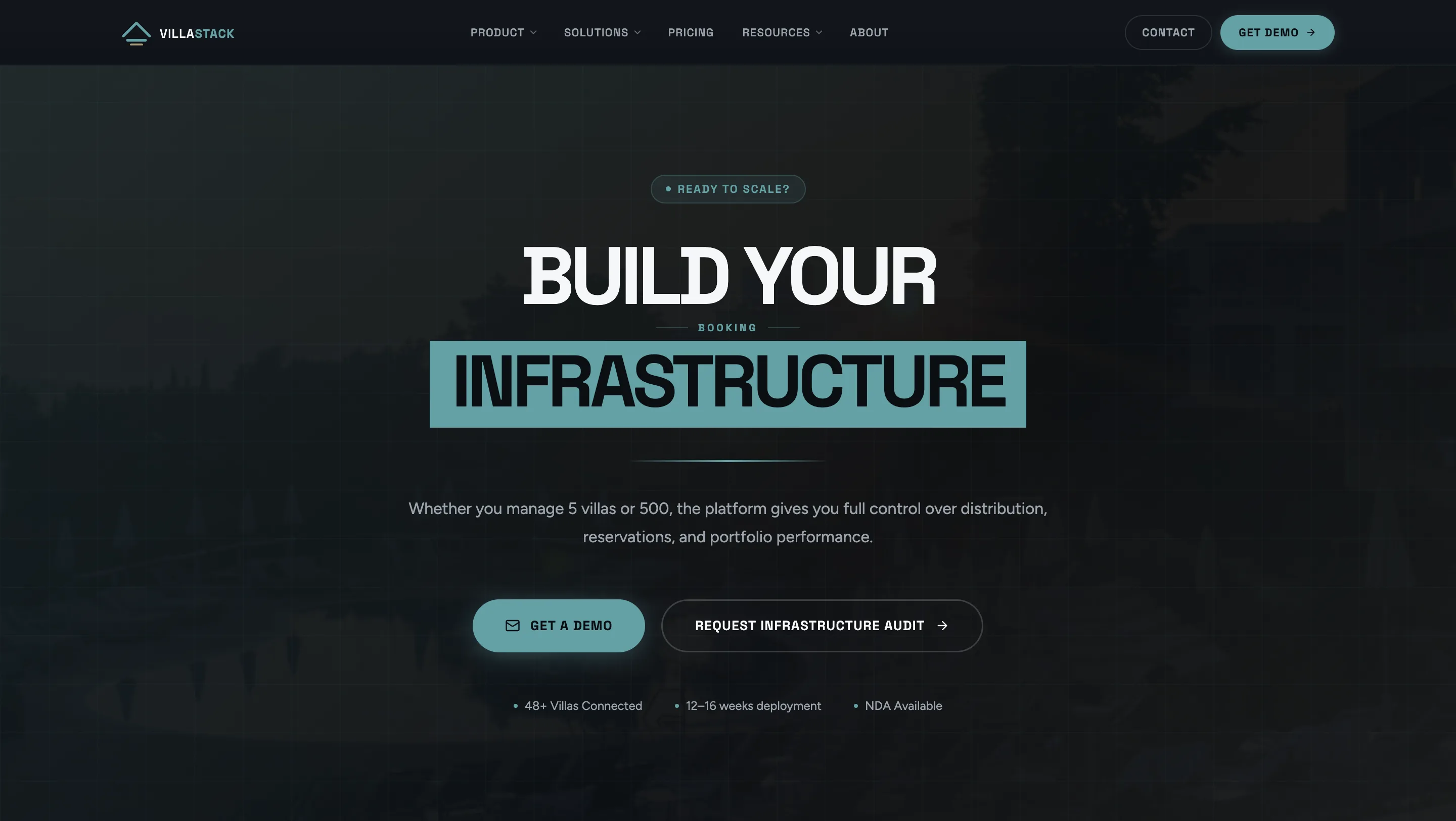 VillaStack - Booking-Infrastruktur fuer Multi-Villa-Portfolios gallery 3