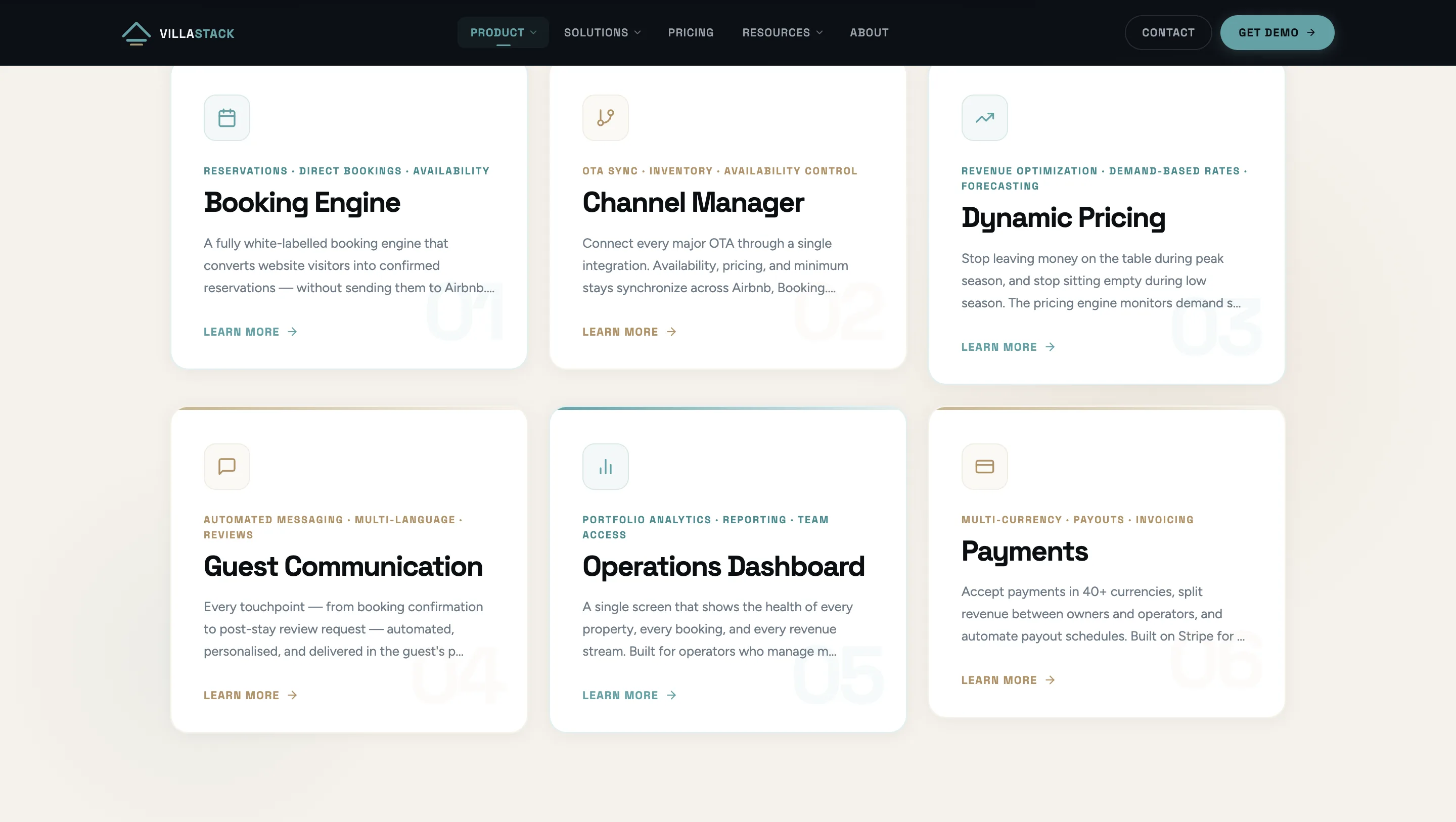 VillaStack - Booking-Infrastruktur fuer Multi-Villa-Portfolios gallery 7