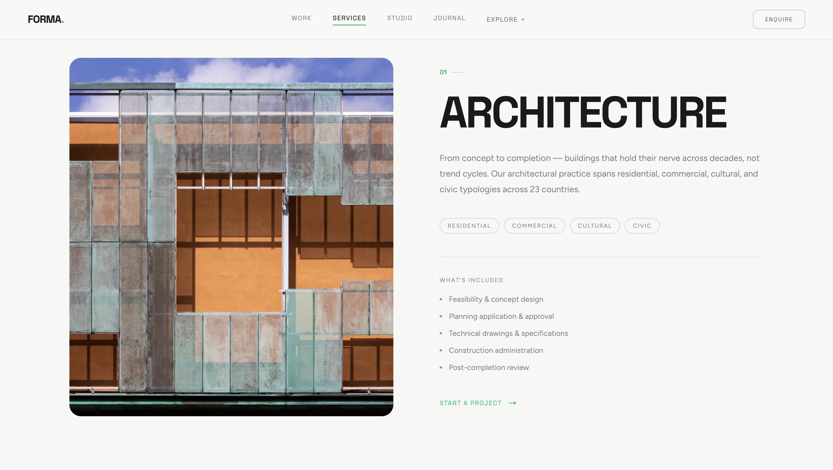 Reference Build: Concept Platform for an Architecture Studio gallery 8