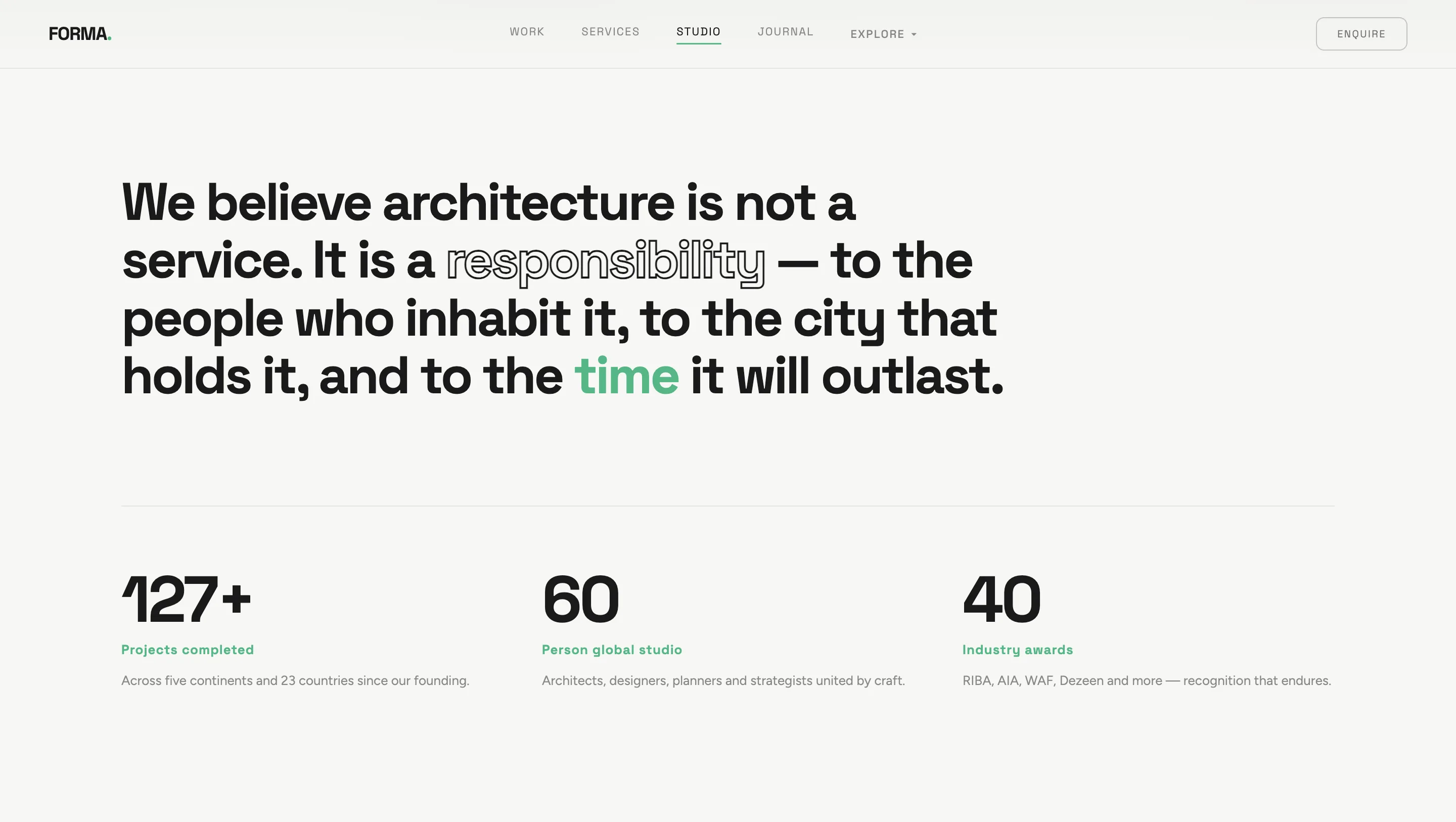Reference Build: Concept Platform for an Architecture Studio gallery 9