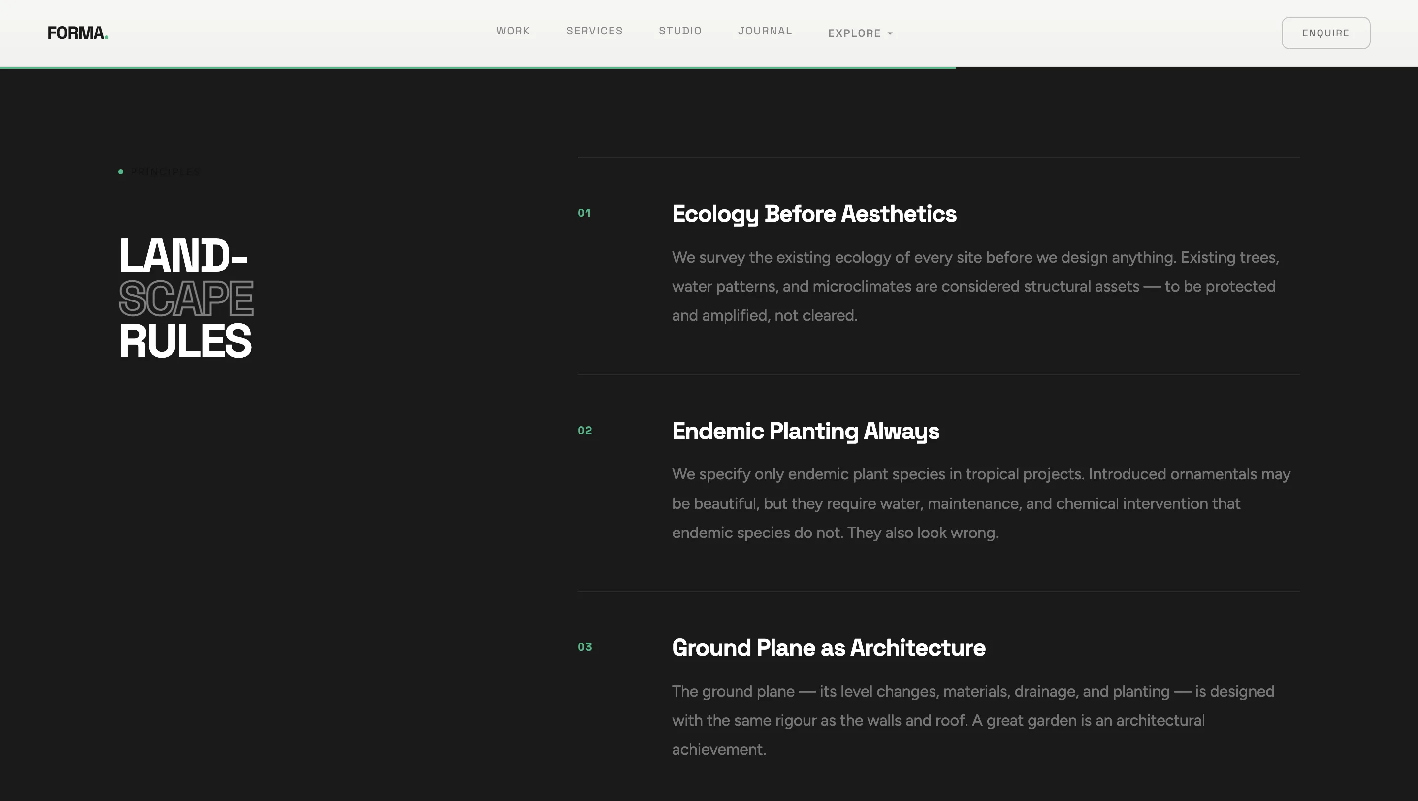 Reference Build: Concept Platform for an Architecture Studio visual 10