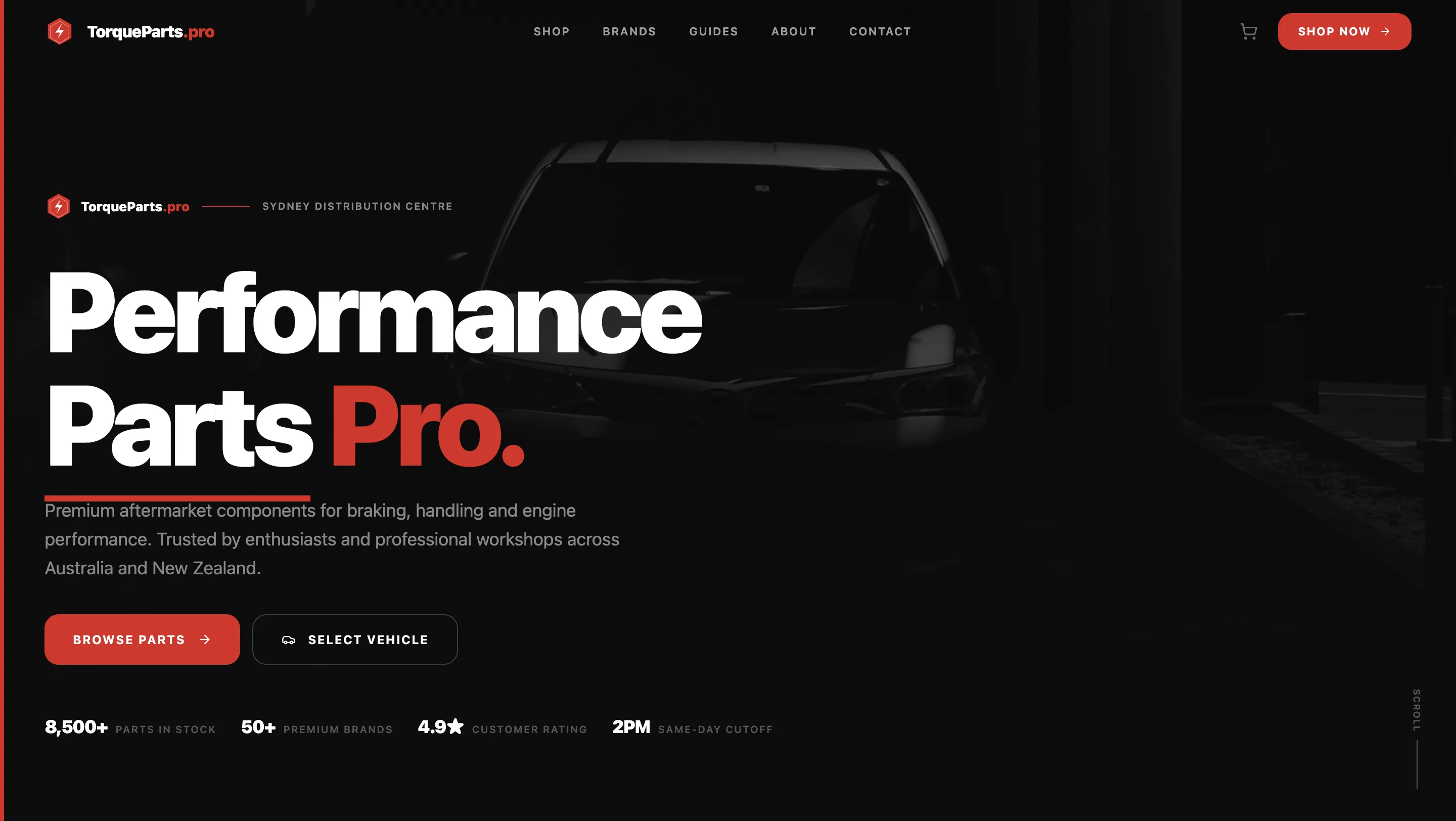 TorqueParts.pro illustrative Marketplace-Übersicht