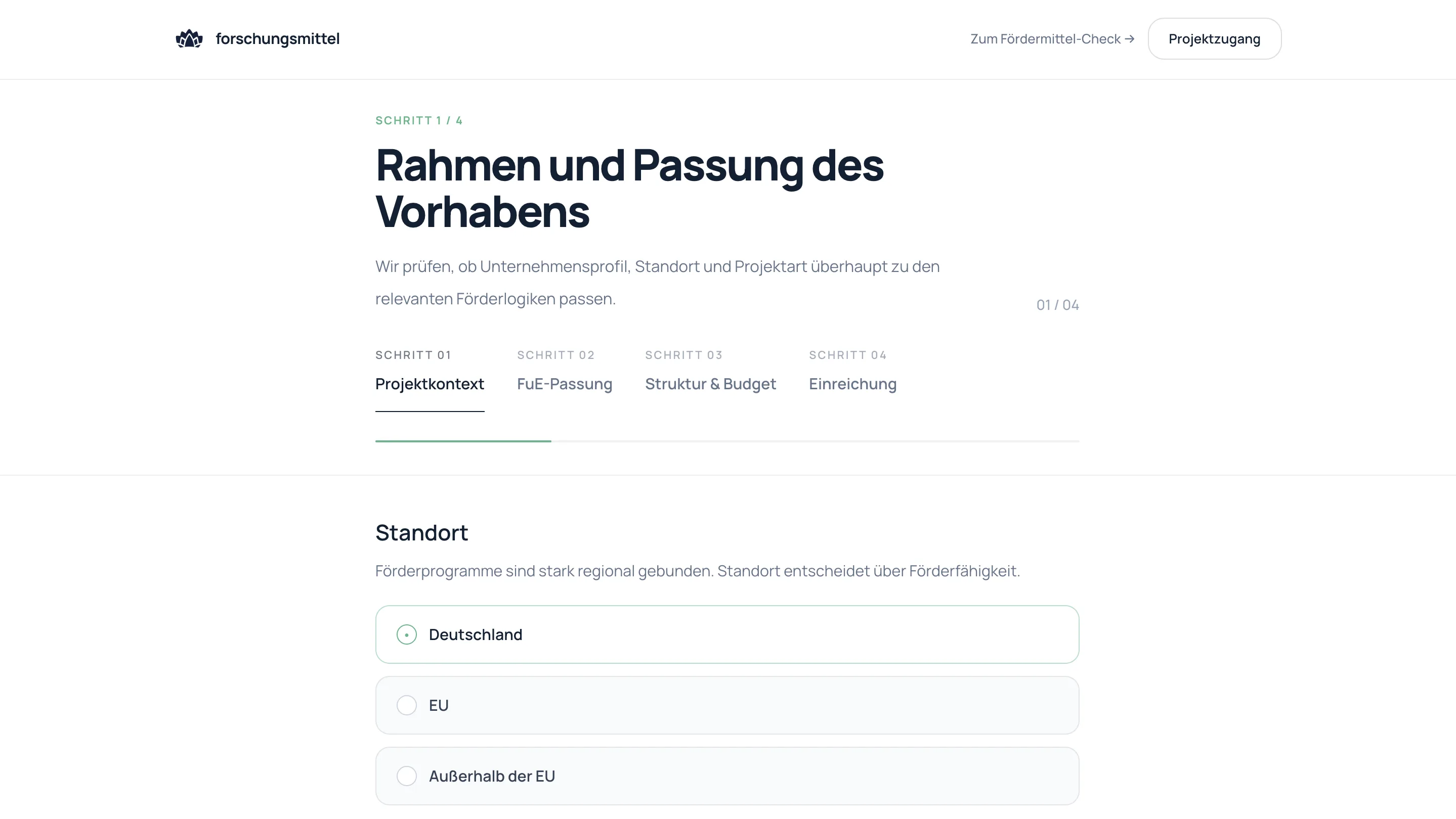 Forschungsmittel Product-Layer Screen 02