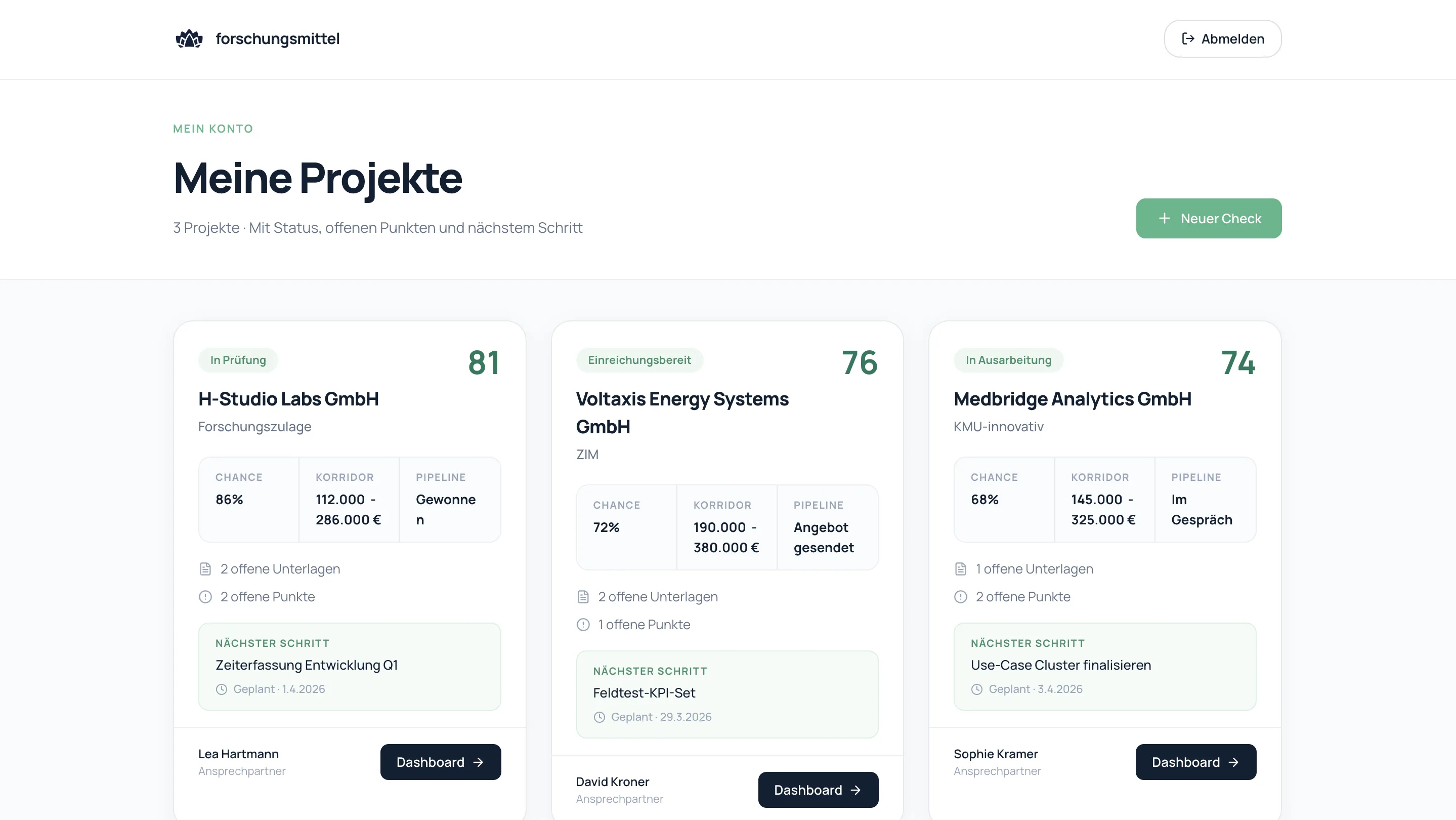 Forschungsmittel Product-Layer Screen 06