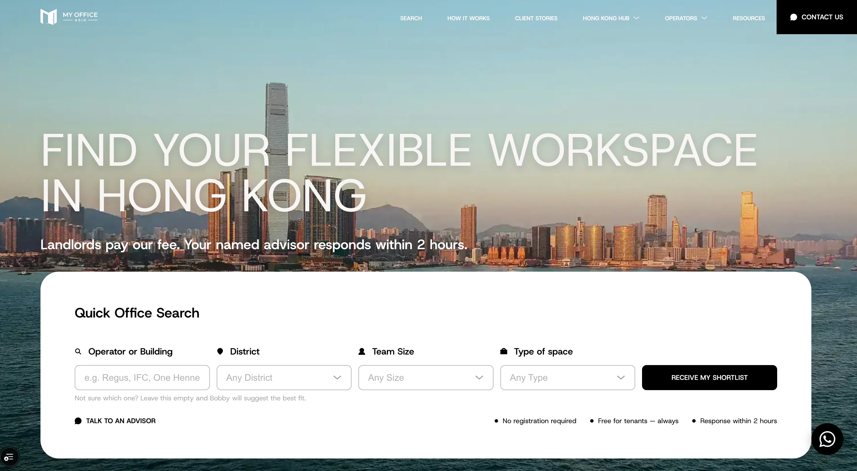 My Office Asia - Flex Workspace Brokerage with Admin CMS