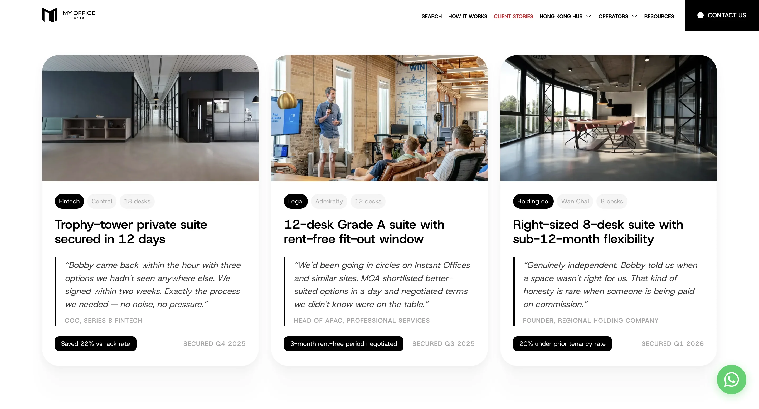 My Office Asia — Hong Kong Flex-Workspace Catalogue with Admin — gallery 6