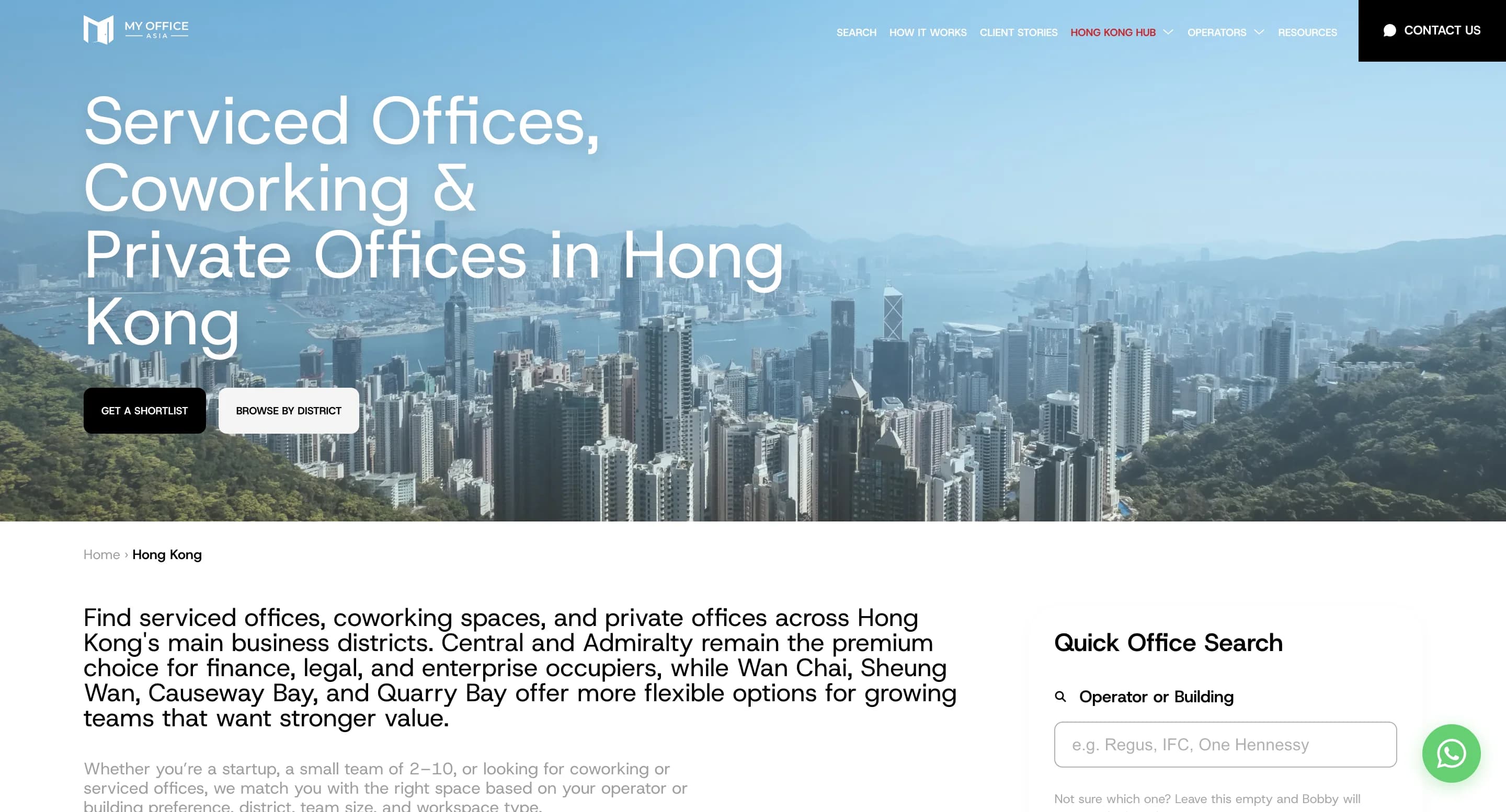 My Office Asia — Hong Kong Flex-Workspace Catalogue with Admin — gallery 7