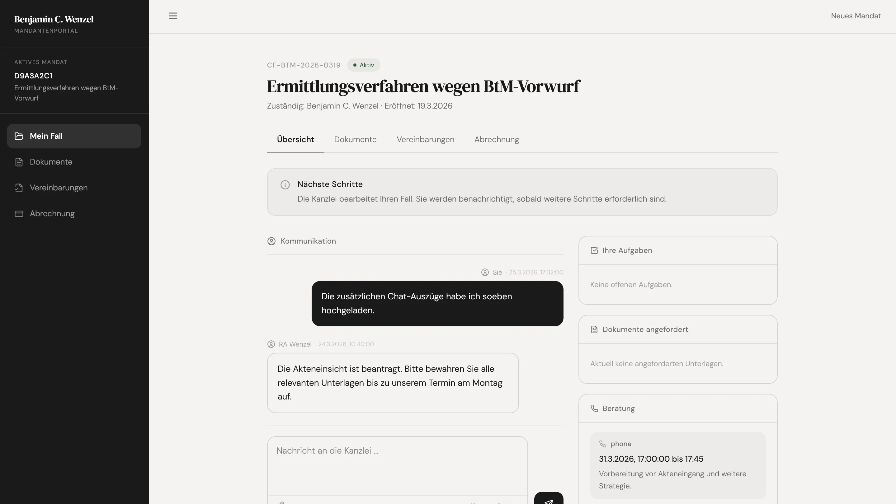 Wenzel Product Layer Screen 12